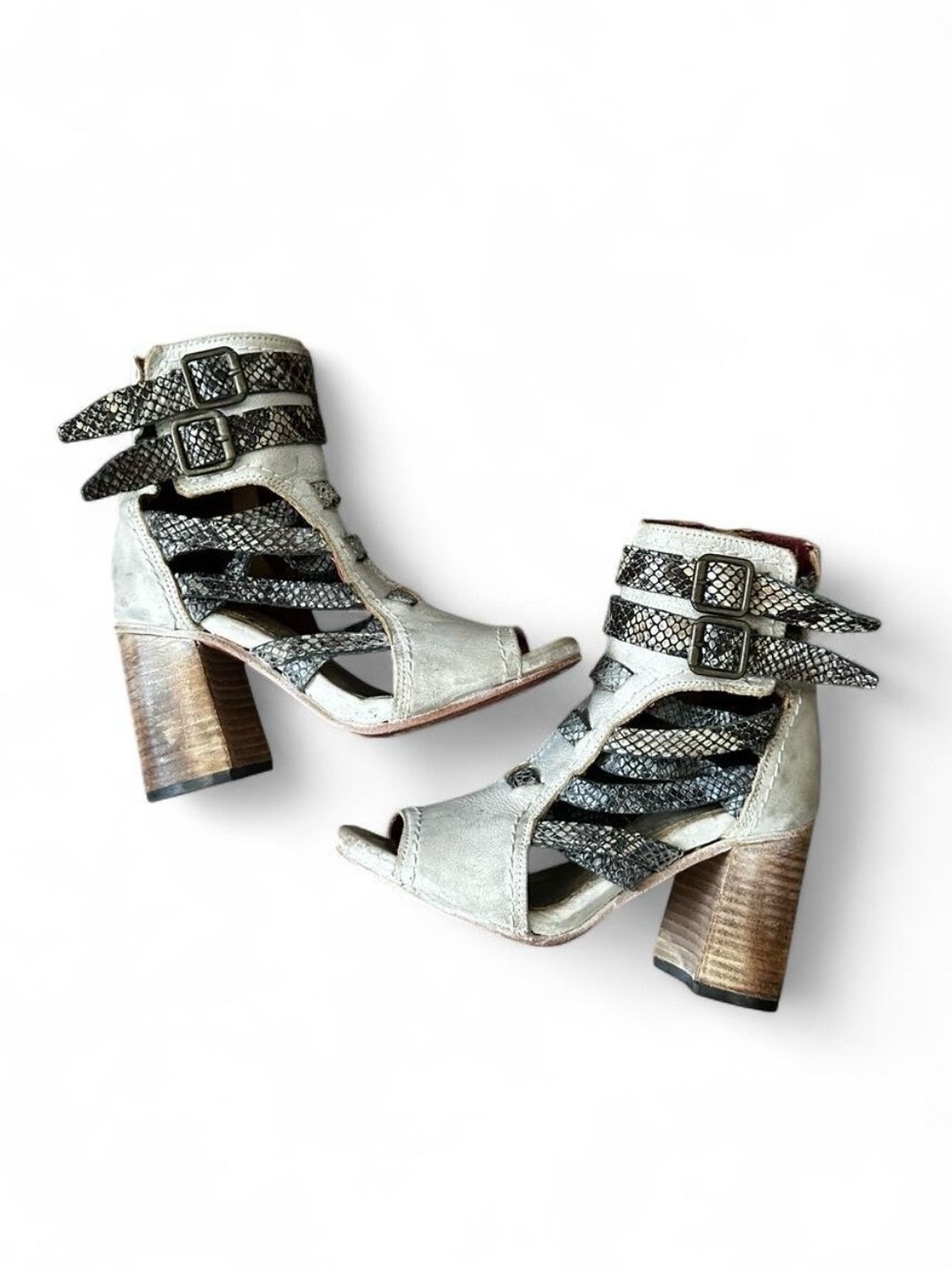 FREEBIRD Tiara size 6 - Open toe Heels *no dust bags/box included*